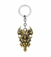 Брелок - Diablo III Logo Metal bronze