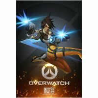 Плакат фирменный Blizzard - Overwatch Tracer Poster 