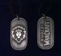 Медальон World of Warcraft - Alliance  Pewter 