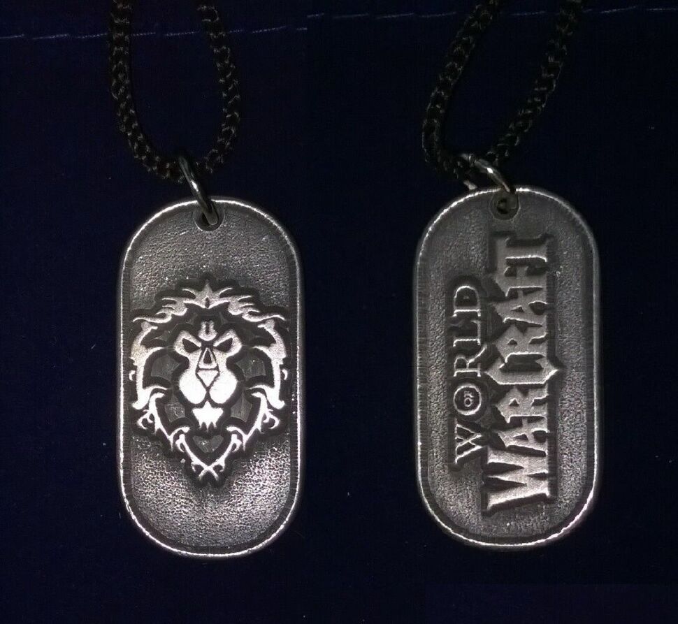 Медальон World of Warcraft - Alliance  Pewter 