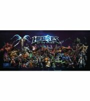 Плакат фирменный Blizzard - Heroes of the Storm Multi-Character Poster