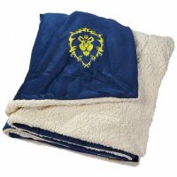 Одеяло со знаком Альянса (World of Warcraft Alliance Logo Blanket) 210 x 150 cm 