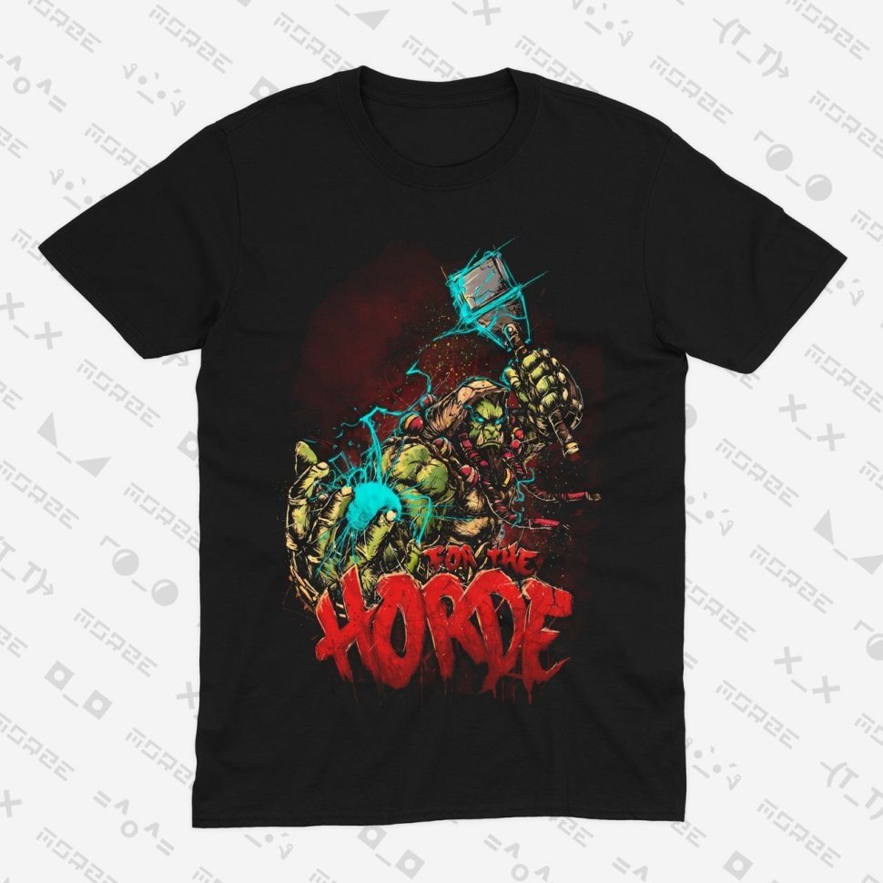 Футболка Morze World of Warcraft Horde Thrall T-Shirt Варкрафт Орда Тралл (розмір L) 
