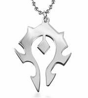 Медальйон World of Warcraft Horde Titanium steel silver