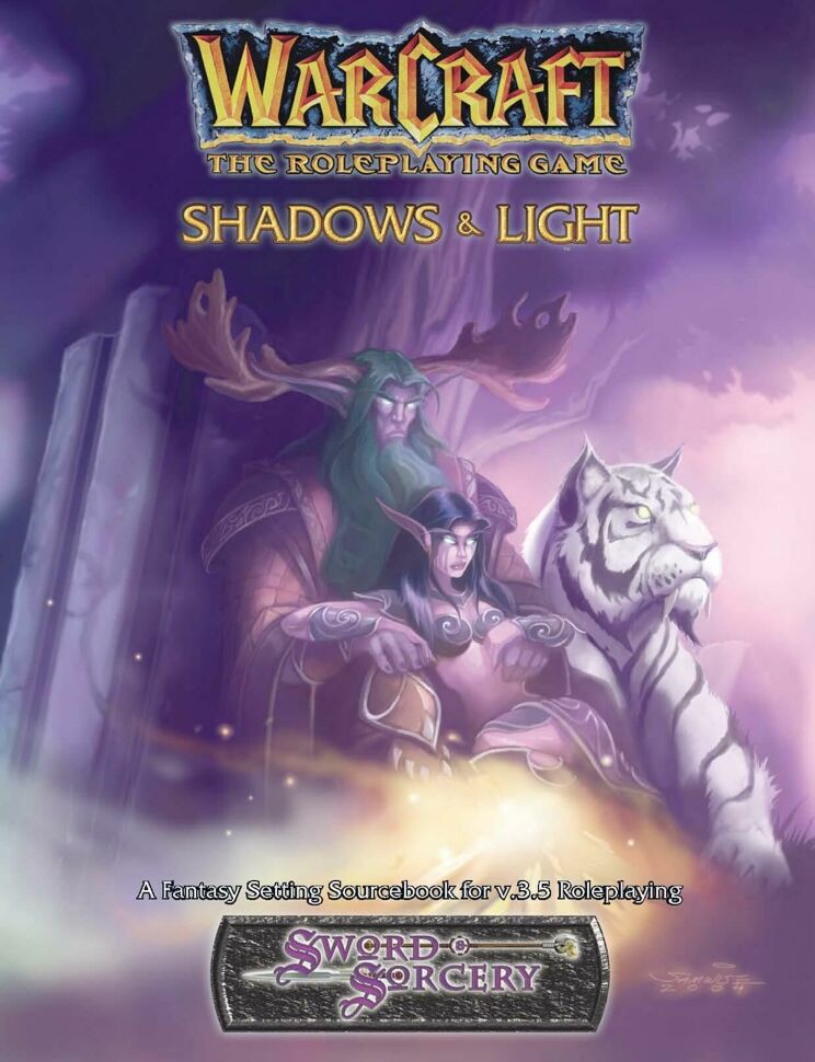 Книга Warcraft The Roleplaying Game: Shadows and Light (М'яке палітурка) (Eng) 