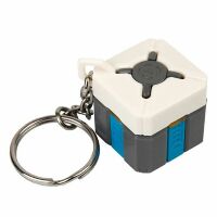 Брелок Overwatch 3D Keychain - Lootbox Light-up JINX 