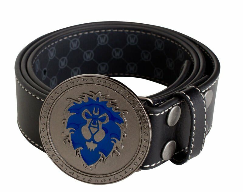Ремінь + Пряжка World of Warcraft Alliance Leather Belt 