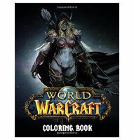 Розмальовка World of Warcraft Coloring Book Exclusive Artistic Illustrations 