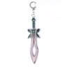 Брелок DOTA 2 Butterfly Sword Дота 2 меч метал колір срібло 6 см.