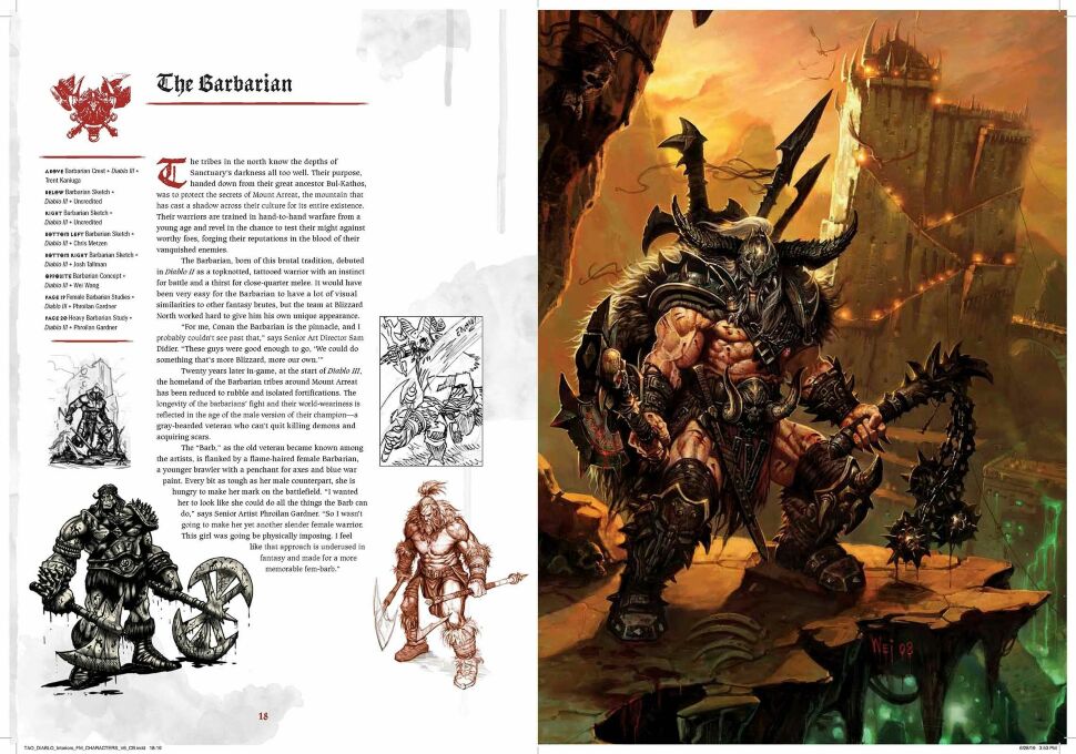 Книга Артбук Діабло The Art of Diablo Volume I (Тверда обкладинка) (Eng) Том 1 