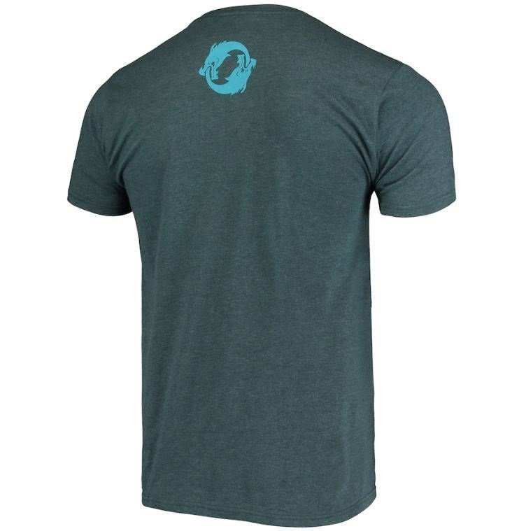 Футболка Mens Jinx Hanzo Heathered Navy Overwatch Sigil T-Shirt (розмір L) 