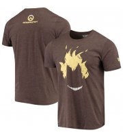 Футболка Mens Junkrat Brown Overwatch Hero Tri-Blend T-Shirt (размер L)