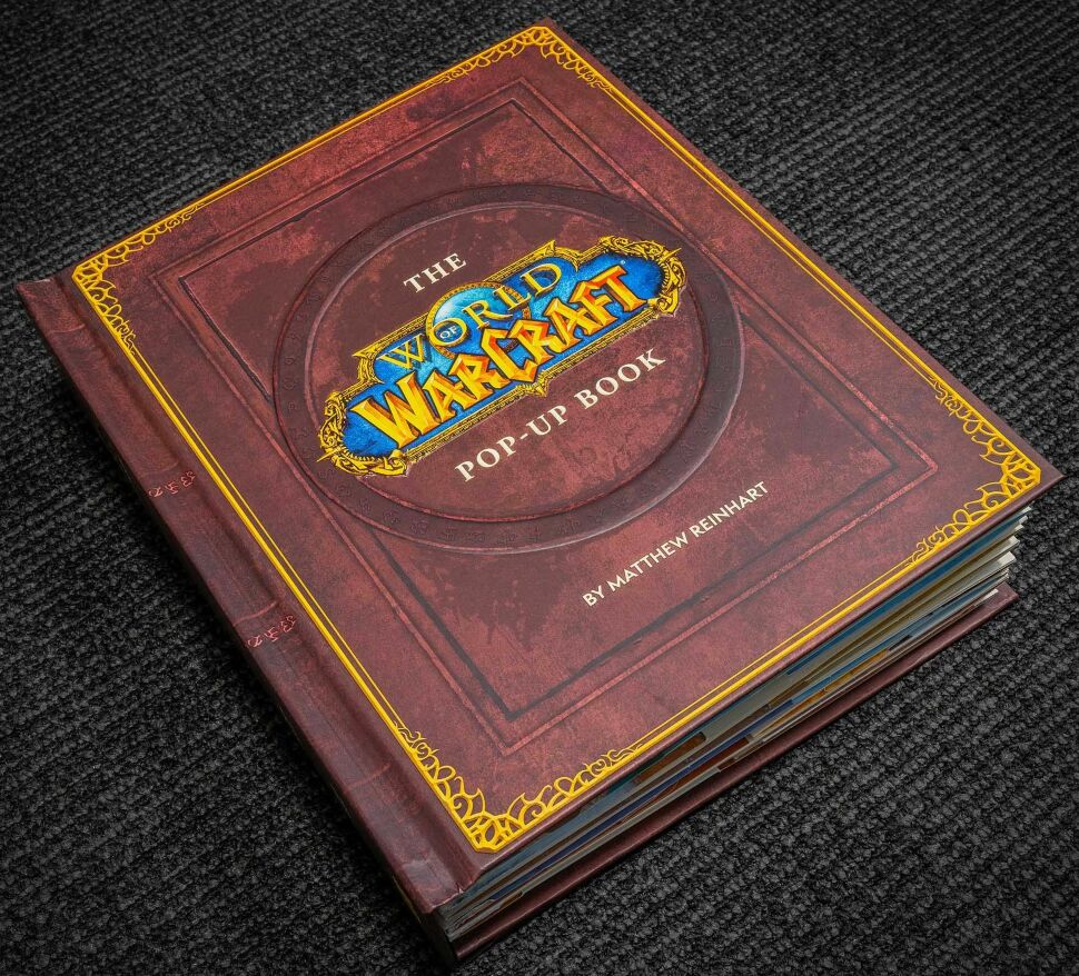 Книга 3D Тривимірна карта Азерота World of Warcraft Pop-Up Book (Тверда палітурка) (Eng) 