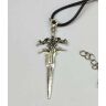 Медальон World of Warcraft -  Frostmourne фростморн Lich King Metal Weapon