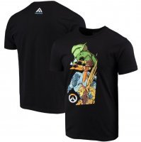 Футболка Mens Black Overwatch Multi-Character Archives T-Shirt (размер L) 