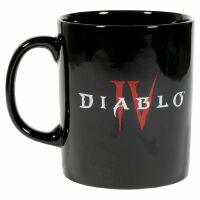 Чашка JINX Diablo IV Hotter Than Hell Black Кружка Діабло 325 ml 