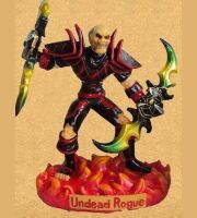 Фигурка  World of Warcraft Undead Rogue  With  Warglaive of Azzinoth Figure