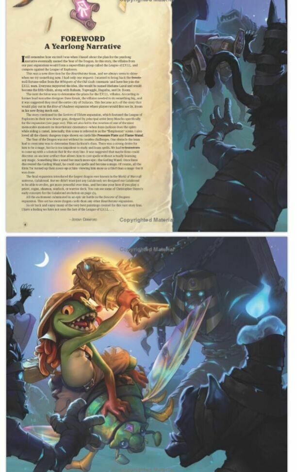 Артбук книга Art of Hearthstone: Year of the Dragon Volume 5 (Тверда обкладинка) (Eng) том 5 