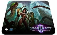 Коврик SteelSeries QcK Starcraft II Heart of the Swarm KERRIGAN 