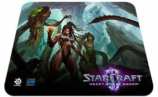 Коврик SteelSeries QcK Starcraft II Heart of the Swarm KERRIGAN 
