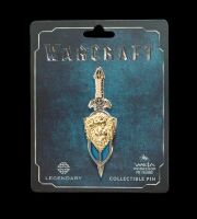 Значок collectible Pin Warcraft LOTHAR SWORD and SHIELD DUAL PIN