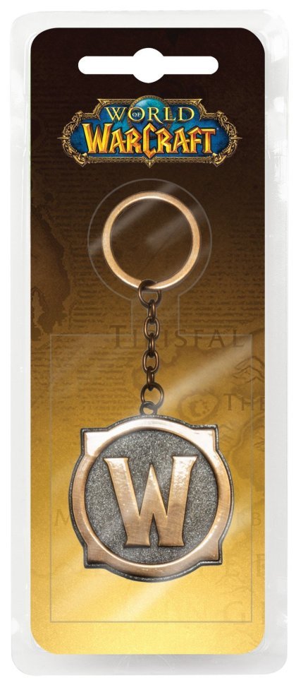 Брелок JINX World of Warcraft - "W" Keychain Варкрафт  