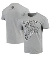 Футболка Pachimari Overwatch Heathered Gray Hero T-Shirt (розмір L)