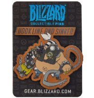 Значок Blizzard Collectible Pins - Cute But Deadly Roadhog Pin 