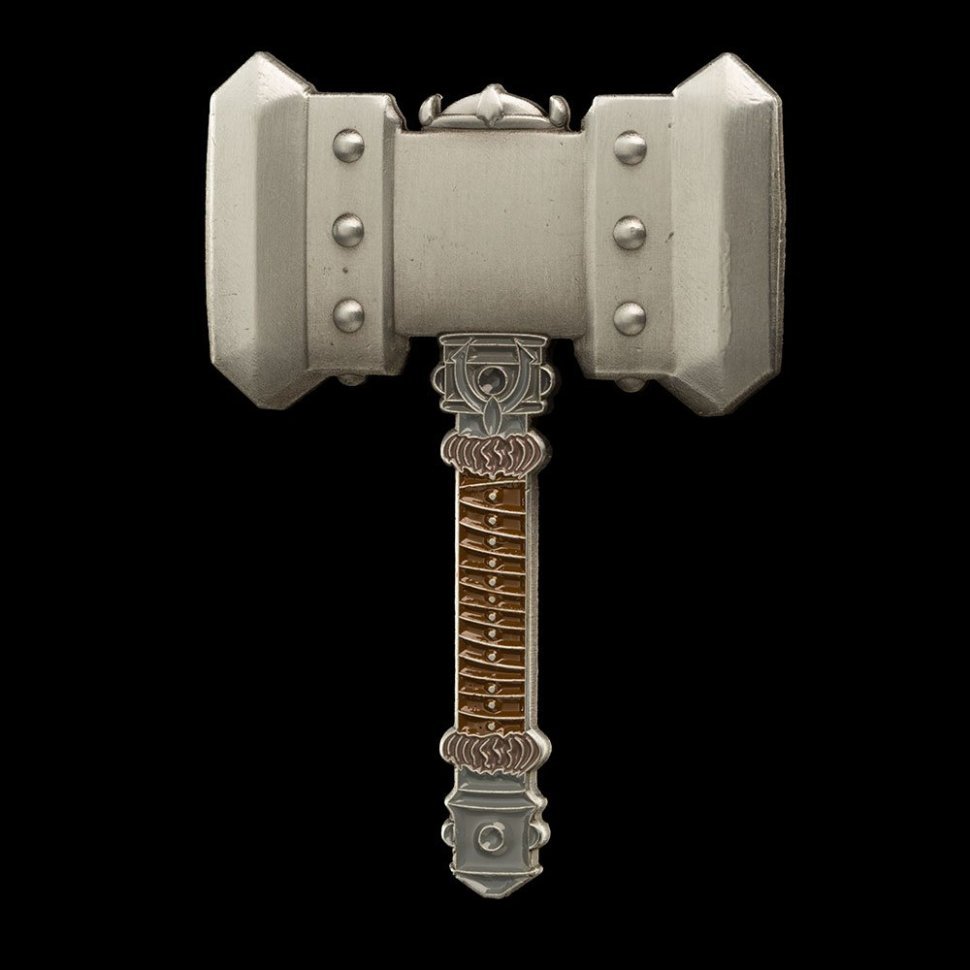 Значок collectible Pin ORGRIM DOOMHAMMER PIN 