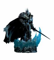 World of Warcraft Arthas Menethil the Lich King Polystone Statue Sideshow