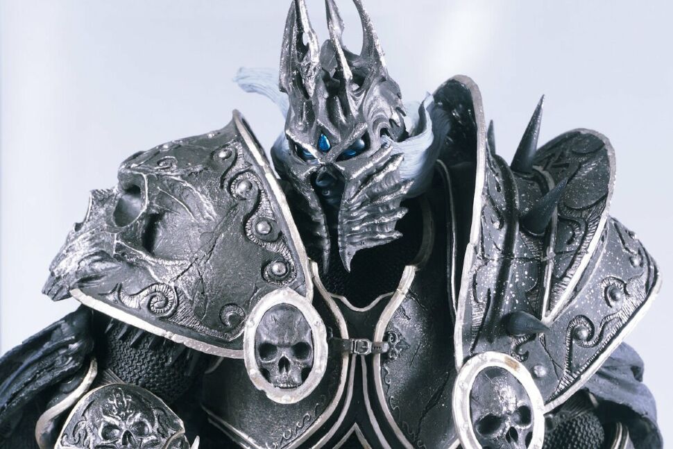 World of Warcraft Arthas Menethil the Lich King Polystone Statue Sideshow 