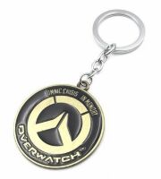 Брелок Overwatch Keychain - Metal Blizzard bronze