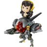 Фигурка Cute But Deadly - Carbon Fiber D.Va and MEKA Buddy (Blizzard Exclusive)