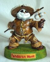 World of Warcraft Pandaren Monk Tribe Action Figure 