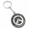 Брелок Overwatch Keychain - Metal Blizzard silver